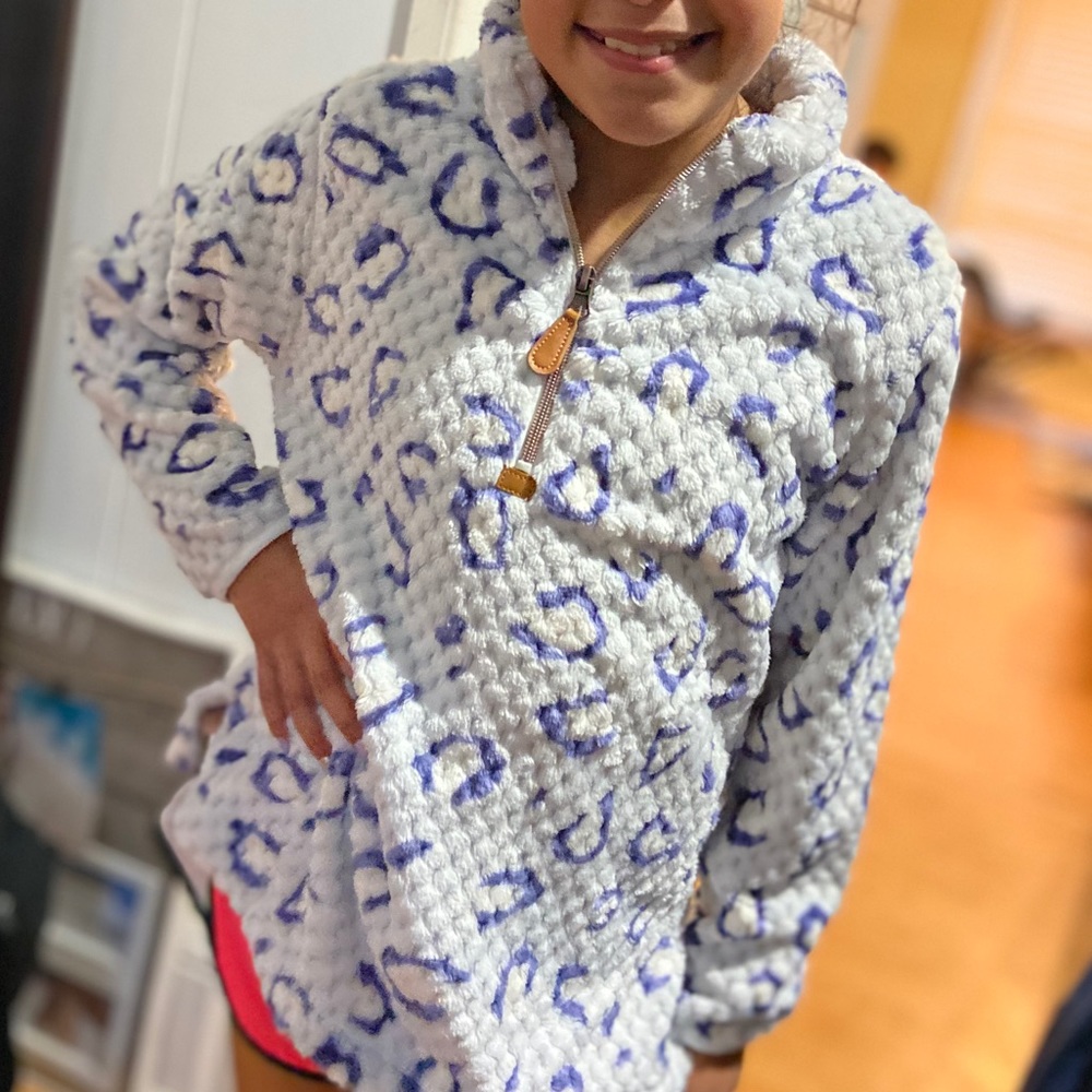 Leopard kids Pullover